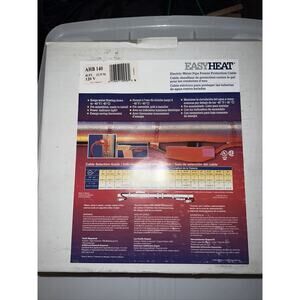 EASY HEAT AHB-140 40 FOOT HEAT TAPE PIPE HEATING CABLE NEW EasyHeat Freeze Prote